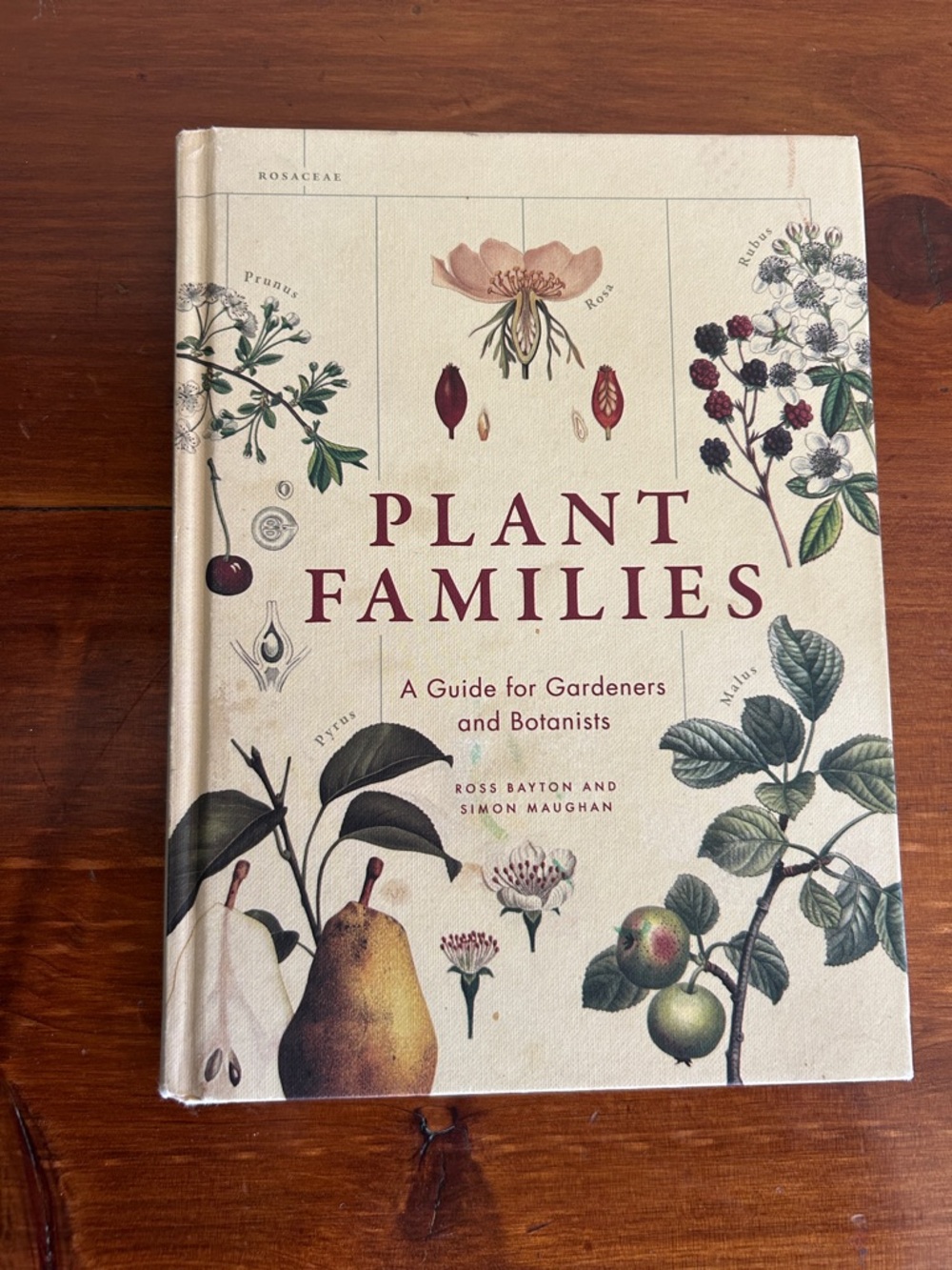 Plant Families A Guide for Gardeners and Botanists Hardcover Coffee Table Book